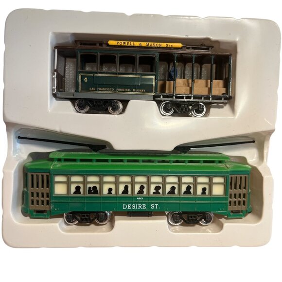 READERS DIGEST 2 Classic Model Streetcars Desire St. Powell & Mason Sts - Picture 2 of 7